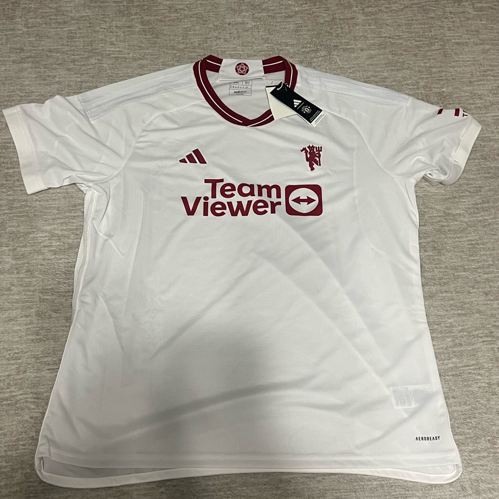 Adidas Manchester United Soccer Jersey, Men’s size 2XL, (New) with tags